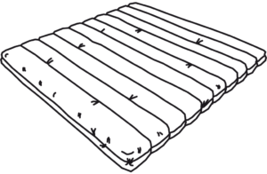 bultex + viscoelastic foam (sensus) mattresses 1 mattress 180 x 200