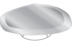  low table convex top 