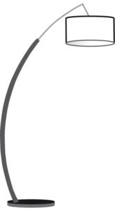 FLOOR STANDARD LAMP WHITE