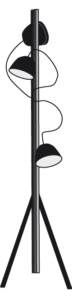  floor standard lamp black 