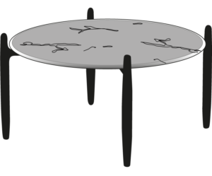  low table corsé