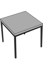 low table small solid wild cherry 
