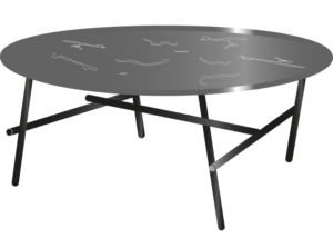 low table verde